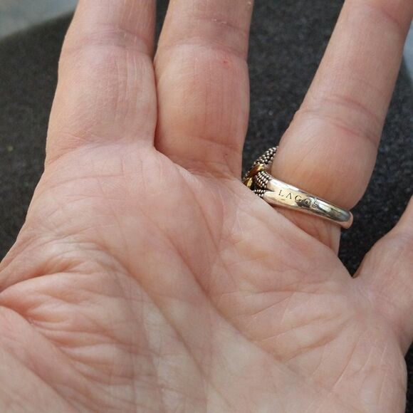 LAGOS cocktail ring with topaz - Picture 4 of 4